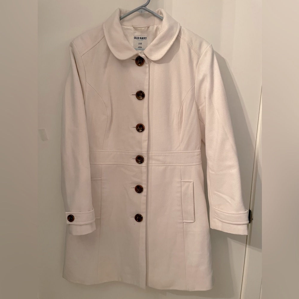Ladies Old Navy Peacoat, size Lg